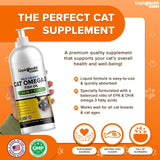 Liquid Health Pets Wild Caught Omega 3 Fish Oil for Cats 8 Fl.Oz. 2 Pack