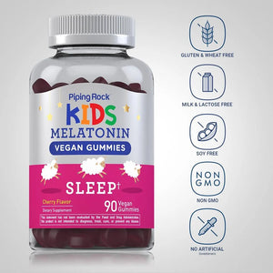 PIPING ROCK - Piping Rock Kids Melatonin Gummies 1Mg. 90 Gomitas - The Red Vitamin MX - Suplementos Alimenticios - {{ shop.shopifyCountryName }}