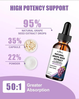 NASENY - NaSeny Natural Grape Seed Extract Drops 60Ml. - The Red Vitamin MX - Suplementos Alimenticios - {{ shop.shopifyCountryName }}