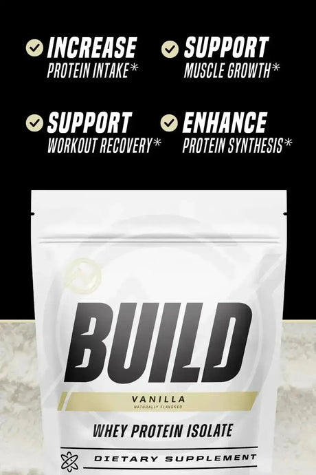 OUTWORK NUTRITION - Outwork Nutrition Build Whey Protein Isolate Powder Vanilla 25 Servicios 725Gr. - The Red Vitamin MX - Suplementos Alimenticios - {{ shop.shopifyCountryName }}