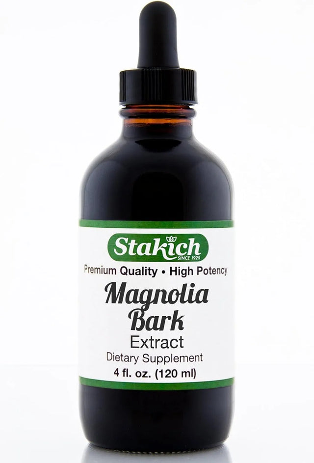 STAKICH - Stakich Magnolia Bark Liquid Extract 4 Fl.Oz. - The Red Vitamin MX - Suplementos Alimenticios - {{ shop.shopifyCountryName }}