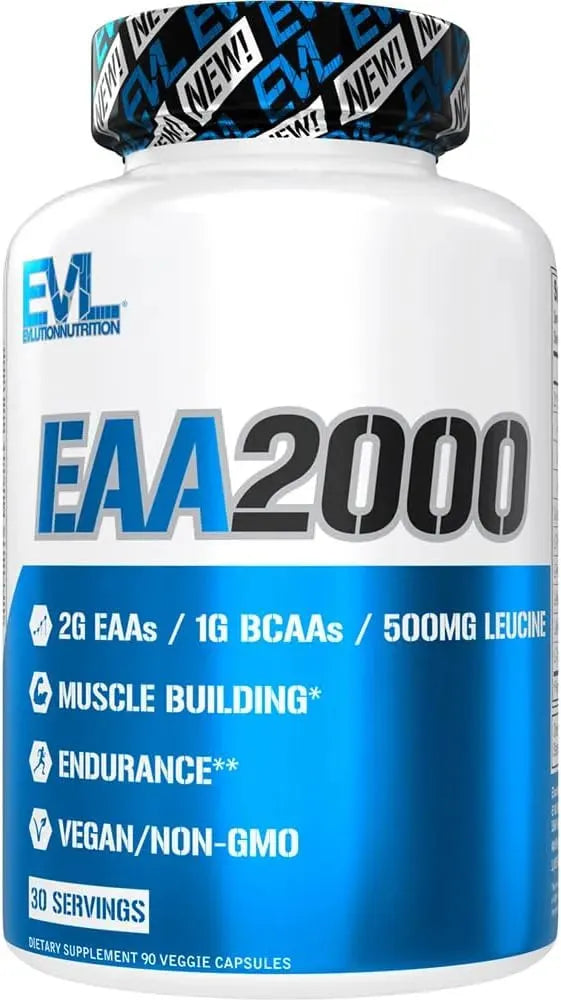 EVLUTION - Evlution Nutrition EAA2000 90 Capsulas - The Red Vitamin MX - Suplementos Alimenticios - {{ shop.shopifyCountryName }}