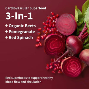 SNAP - Snap Supplements Heart Beets Powder 250Gr. - The Red Vitamin MX - Suplementos Alimenticios - {{ shop.shopifyCountryName }}