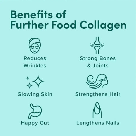 FURTHER FOOD - Further Food Unflavored Collagen Peptides Powder 600Gr. - The Red Vitamin MX - Suplementos Alimenticios - {{ shop.shopifyCountryName }}