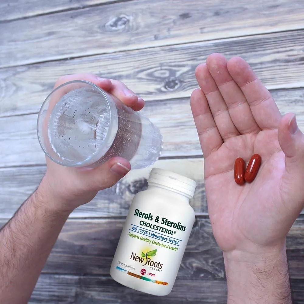 NEW ROOTS HERBAL - NEW ROOTS HERBAL Sterols & Sterolins 120 Capsulas Blandas - The Red Vitamin MX - Suplementos Alimenticios - {{ shop.shopifyCountryName }}