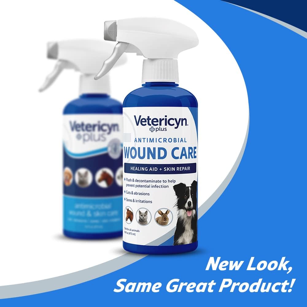 Vetericyn Plus Dog Wound Care Spray 16 Fl.Oz.