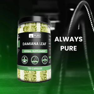 PURE ORIGINAL INGREDIENTS - Pure Original Ingredients Damiana Leaf 730 Capsulas - The Red Vitamin MX - Suplementos Alimenticios - {{ shop.shopifyCountryName }}