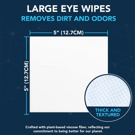 NOVEHA - NOVEHA Dog Eye Wipes Unscented 100 Toallitas 3 Pack - The Red Vitamin MX - Cuidado De Los Ojos De Los Perros - {{ shop.shopifyCountryName }}