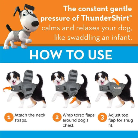THUNDERSHIRT - ThunderShirt for Dogs Anxiety Relief Calming Vest XXS - The Red Vitamin MX - Relajantes Para Perros - {{ shop.shopifyCountryName }}
