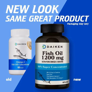 DAIKEN - DAIKEN rTG Omega 3 1000Mg. 60 Capsulas Blandas - The Red Vitamin MX - Suplementos Alimenticios - {{ shop.shopifyCountryName }}