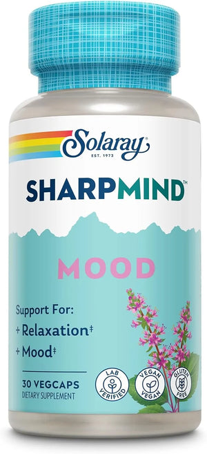 SOLARAY - SOLARAY SharpMind Mood 30 Capsulas - The Red Vitamin MX - Suplementos Alimenticios - {{ shop.shopifyCountryName }}