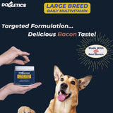 DOGLETICS - Dogletics Large Breed Daily Multivitamin Bacon Flavor 90 Masticables - The Red Vitamin MX - Multivitamínicos Para Perros - {{ shop.shopifyCountryName }}