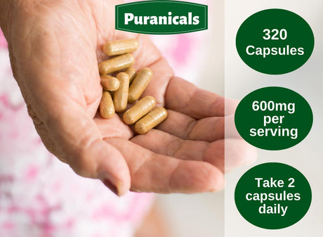 PURANICALS - Puranicals Triphala 600Mg. 320 Capsulas - The Red Vitamin MX - Suplementos Alimenticios - {{ shop.shopifyCountryName }}