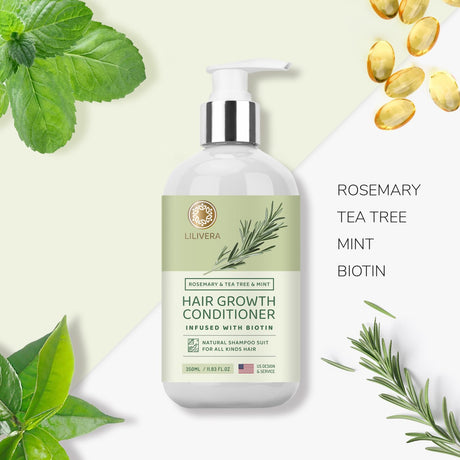Lilivera Rosemary Hair Growth Conditioner 350Ml.
