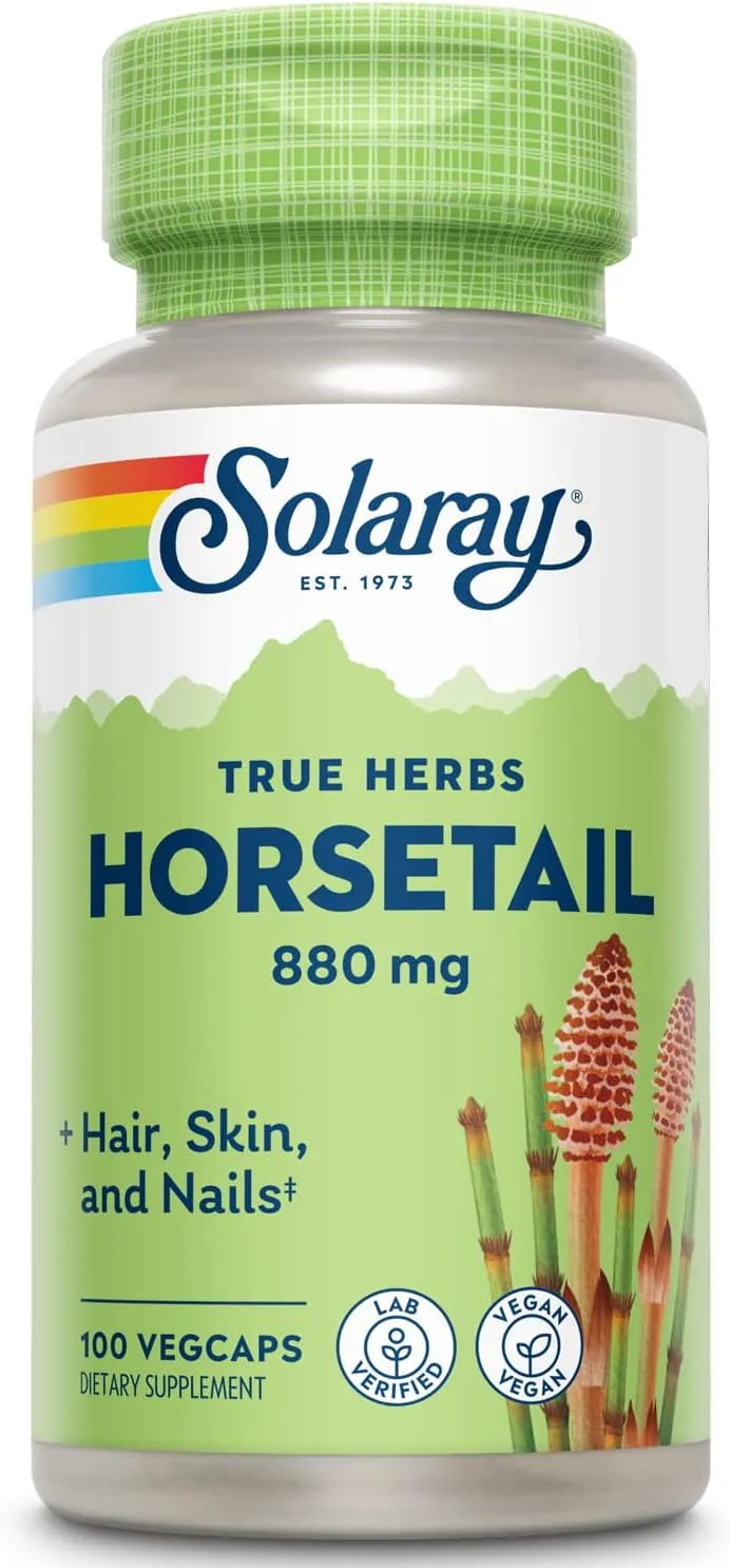 SOLARAY - Solaray Horsetail 880Mg. 100 Capsulas - The Red Vitamin MX - Suplementos Alimenticios - {{ shop.shopifyCountryName }}