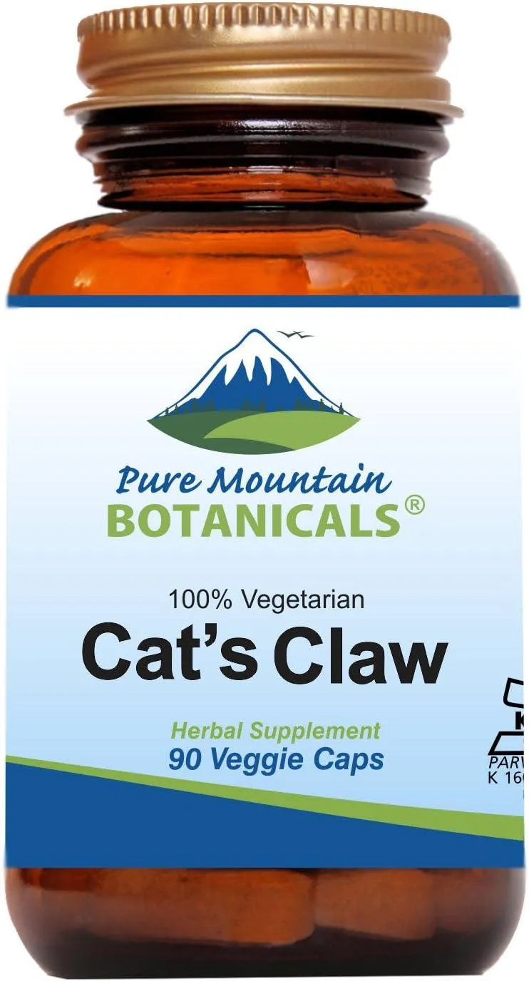 PURE MOUNTAIN BOTANICALS - Pure Mountain Botanicals Cat’s Claw 90 Capsulas - The Red Vitamin MX - Suplementos Alimenticios - {{ shop.shopifyCountryName }}