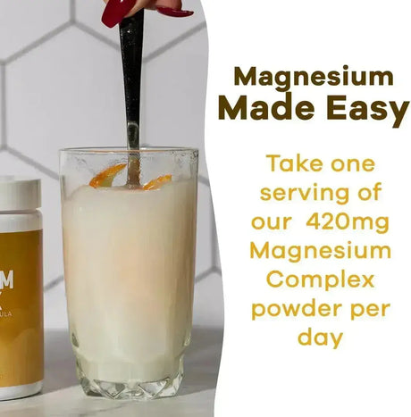 GOBIOTIX - GoBiotix Magnesium Glycinate Powder 60 Servicios Honey Citrus 258Gr. - The Red Vitamin MX - Suplementos Alimenticios - {{ shop.shopifyCountryName }}
