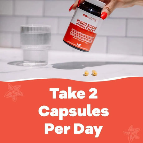 GOBIOTIX - GOBIOTIX Blood Sugar Support 60 Capsulas - The Red Vitamin MX - Suplementos Alimenticios - {{ shop.shopifyCountryName }}