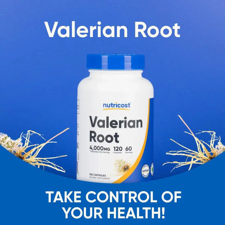 NUTRICOST - Nutricost Valerian Root 4000Mg. 120 Capsulas - The Red Vitamin MX - Suplementos Alimenticios - {{ shop.shopifyCountryName }}