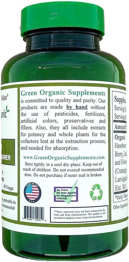 Green Organic Supplements Butterbur 90 Capsulas 2 Pack
