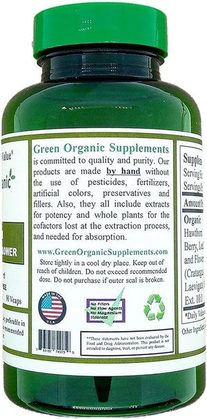 Green Organic Supplements Butterbur 90 Capsulas 2 Pack