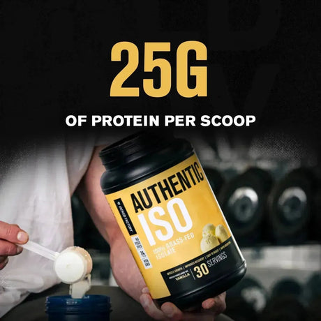 JACKED FACTORY - Jacked Factory Authentic ISO Grass Fed Whey Protein Isolate Powder Vanilla 909Gr. - The Red Vitamin MX - Suplementos Alimenticios - {{ shop.shopifyCountryName }}