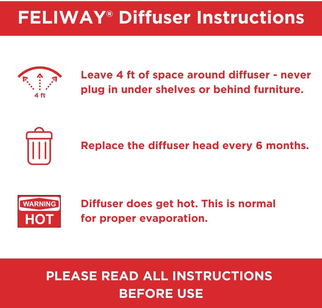 FELIWAY MultiCat 3 x 30 Day Cat Calming Refills