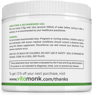 VITAMONK - VitaMonk Clean EAA Natural Lemonade Flavor 234Gr. - The Red Vitamin MX - Suplementos Alimenticios - {{ shop.shopifyCountryName }}