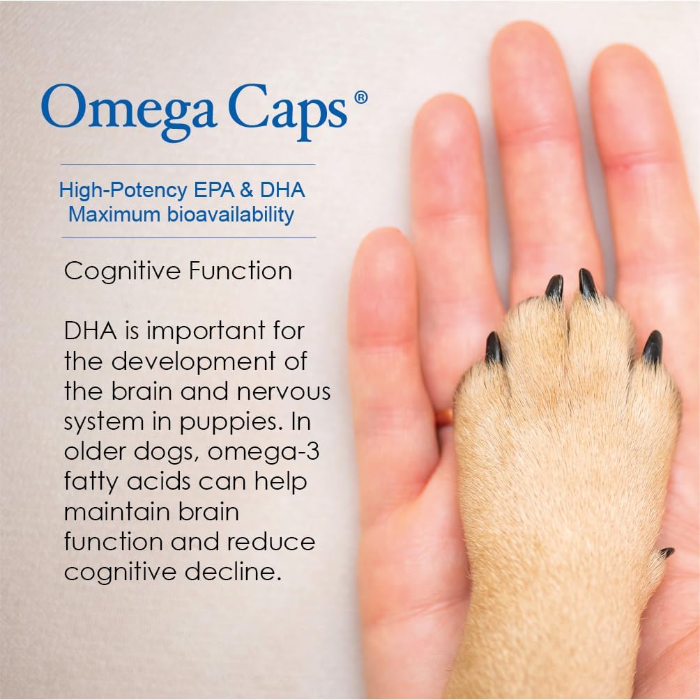 OMEGA-CAPS ES - OMEGA-CAPS ES Omega-Caps High Potency Snip Tips for Medium to Large Breeds 60 Capsulas - The Red Vitamin MX - Aceite De Pescado Para Perros - {{ shop.shopifyCountryName }}