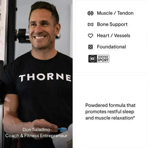 THORNE RESEARCH - Thorne Magnesium Bisglycinate Powder 187Gr. - The Red Vitamin MX - Suplementos Alimenticios - {{ shop.shopifyCountryName }}