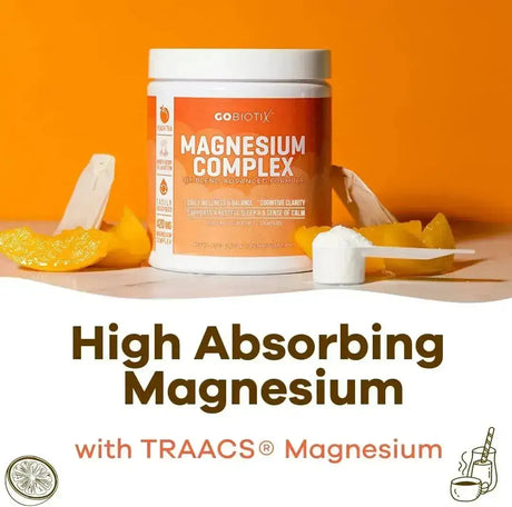 GOBIOTIX - GoBiotix Magnesium Glycinate Powder 60 Servicios Peach Tea 270Gr. - The Red Vitamin MX - Suplementos Alimenticios - {{ shop.shopifyCountryName }}