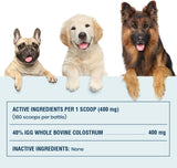 Special Breed 40% IgG Grass Fed Colostrum for Dogs 71Gr.