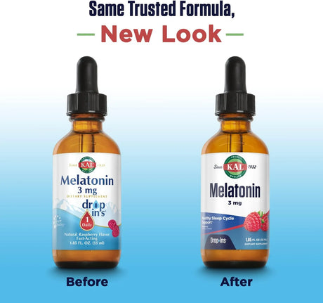 KAL - KAL Melatonin Drops 3Mg. 55Ml. - The Red Vitamin MX - Suplementos Alimenticios - {{ shop.shopifyCountryName }}