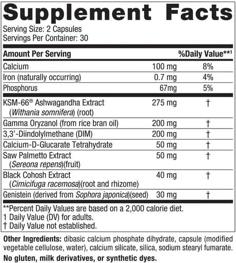 NORDIC NATURALS - Nordic Naturals Menopause Support 60 Capsulas - The Red Vitamin MX - Suplementos Alimenticios - {{ shop.shopifyCountryName }}
