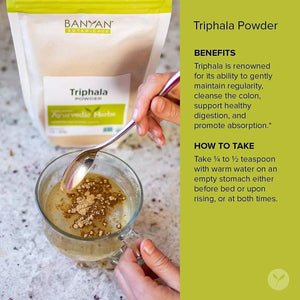 BANYAN - Banyan Botanicals Triphala Powder 227Gr. - The Red Vitamin MX - Suplementos Alimenticios - {{ shop.shopifyCountryName }}