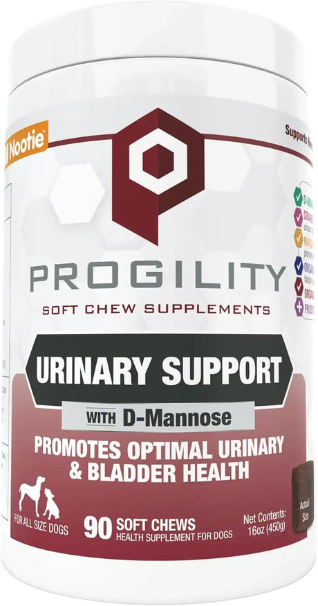NOOTIE - Nootie Progility Urinary Support Supplement for Dogs 90 Masticables - The Red Vitamin MX - Salud De Tracto Urinario Para Perros - {{ shop.shopifyCountryName }}
