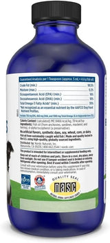 NORDIC NATURALS - Nordic Naturals Omega-3 Pet Unflavored 8 Fl.Oz. - The Red Vitamin MX - Aceite De Pescado Para Perros - {{ shop.shopifyCountryName }}