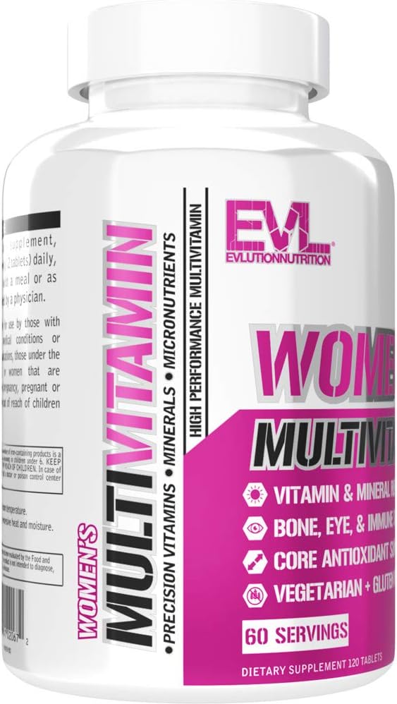 Evlution Nutrition Women's Multivitamin 120 Tabletas