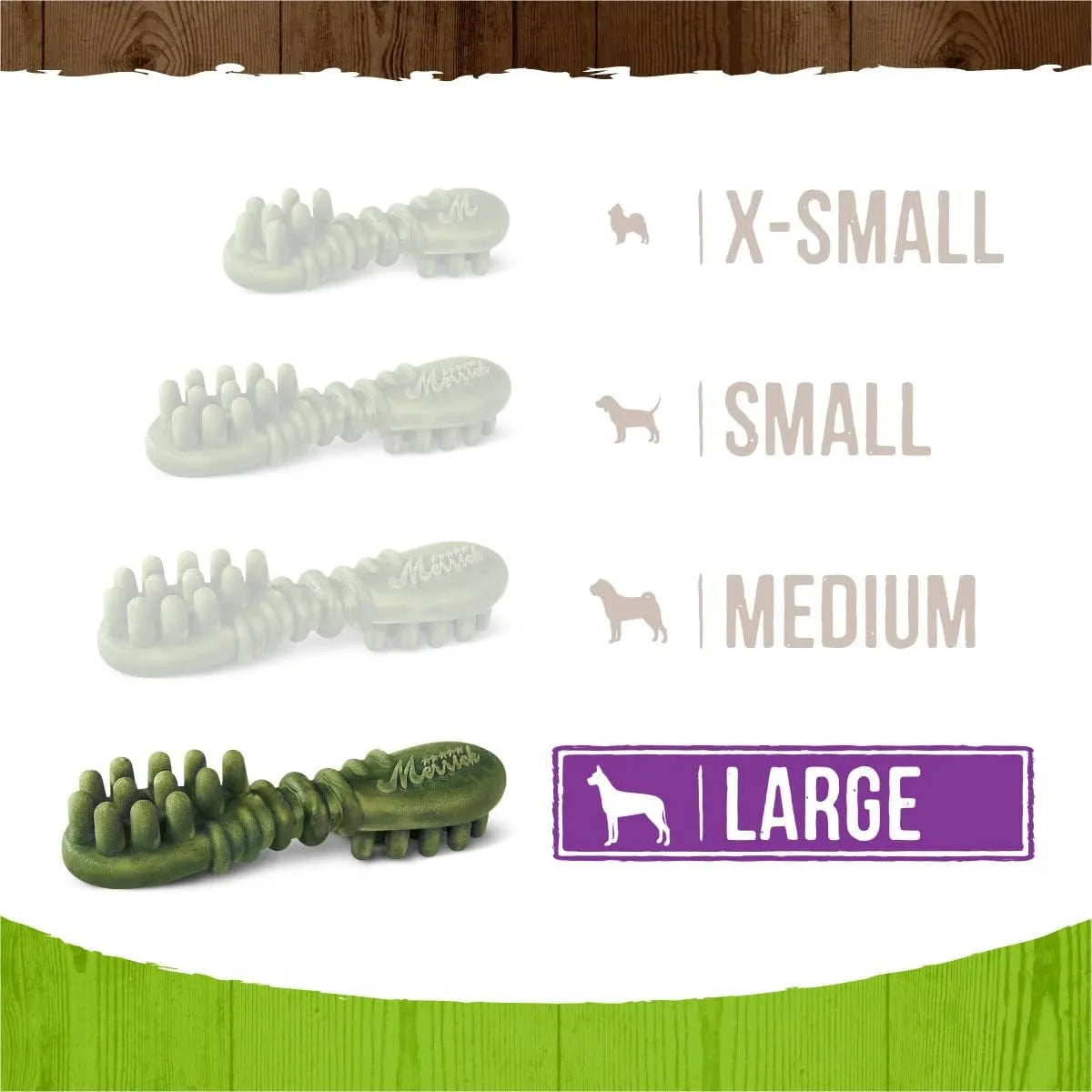 MERRICK - Merrick Fresh Kisses Natural Dental Chews For Large Dogs Over 50 Lbs 16 Piezas - The Red Vitamin MX - Cuidado Dental Para Perros - {{ shop.shopifyCountryName }}