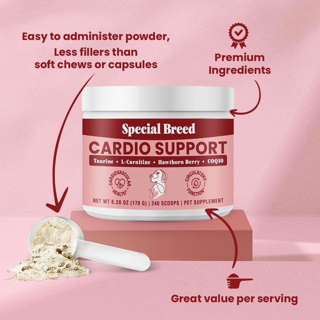 Special Breed Cardio Support for Dogs 240 Servicios 178Gr.