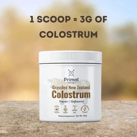 PRIMAL BEING - Primal Being Grassfed Beef Colostrum 30 Servicios 90Gr. - The Red Vitamin MX - Suplementos Alimenticios - {{ shop.shopifyCountryName }}