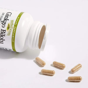 NATURAL FACTORS - HerbalFactors by Natural Factors Ginkgo Biloba 60 Capsulas - The Red Vitamin MX - Suplementos Alimenticios - {{ shop.shopifyCountryName }}