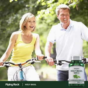 PIPING ROCK - Piping Rock Holy Basil Extract 1600Mg. 200 Capsulas - The Red Vitamin MX - Suplementos Alimenticios - {{ shop.shopifyCountryName }}