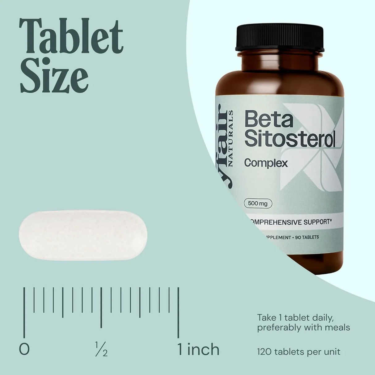 MAYFAIR - Mayfair Naturals Beta Sitosterol Complex 500Mg. 90 Tabletas 2 Pack - The Red Vitamin MX - Suplementos Alimenticios - {{ shop.shopifyCountryName }}