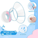 ICOYEA Sponge Core Dog Cone PINK Size 8 Neck: 19.5"- 22.0"