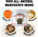 LEGITPET Allergy Relief Chews for Dogs 30 Masticables