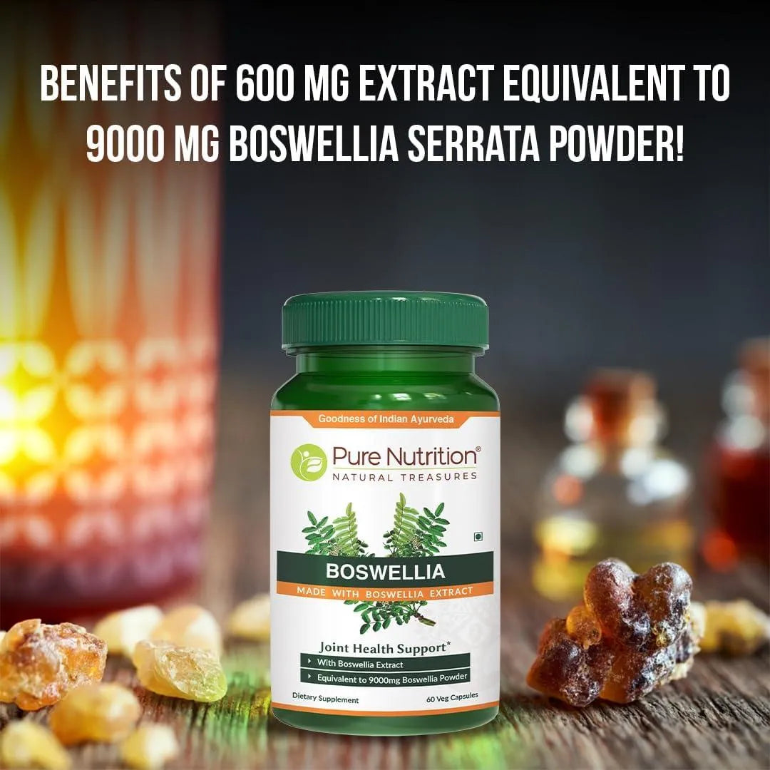 PURE NUTRITION - Pure Nutrition Boswellia Serrata Extract 600Mg. 60 Capsulas - The Red Vitamin MX - Suplementos Alimenticios - {{ shop.shopifyCountryName }}