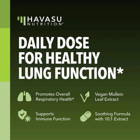 HAVASU NUTRITION - HAVASU NUTRITION Mullein Leaf Extract 180 Capsulas - The Red Vitamin MX - Suplementos Alimenticios - {{ shop.shopifyCountryName }}