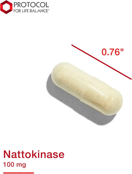 PROTOCOL FOR LIFE BALANCE - Protocol Nattokinase 100Mg. 60 Capsulas - The Red Vitamin MX - Suplementos Alimenticios - {{ shop.shopifyCountryName }}