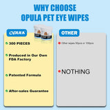 OPULA - OPULA Dog Eye Wipes Unscented 150 Toallitas 2 Pack - The Red Vitamin MX - Cuidado De Los Ojos De Los Perros - {{ shop.shopifyCountryName }}